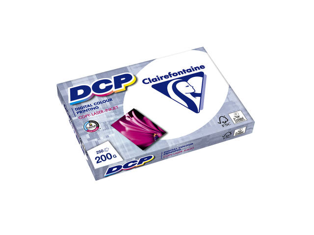 LASERPAPIER CLAIREFONTAINE DCP A4 200GR WIT 1