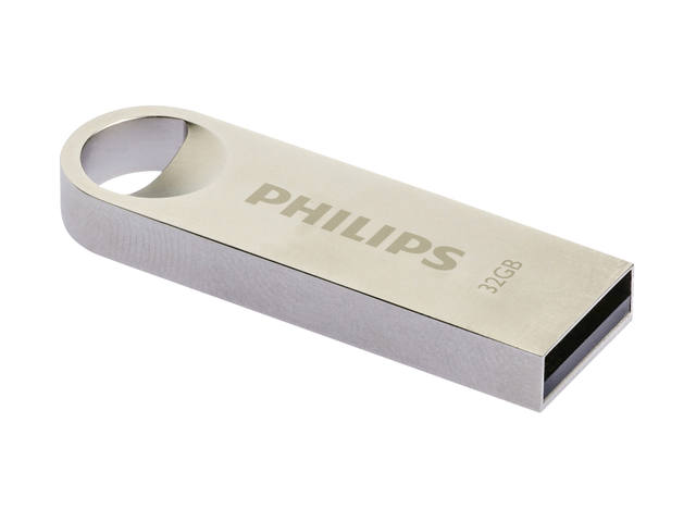USB-STICK 2.0 PHILIPS MOON VINTAGE SILVER 32GB 1
