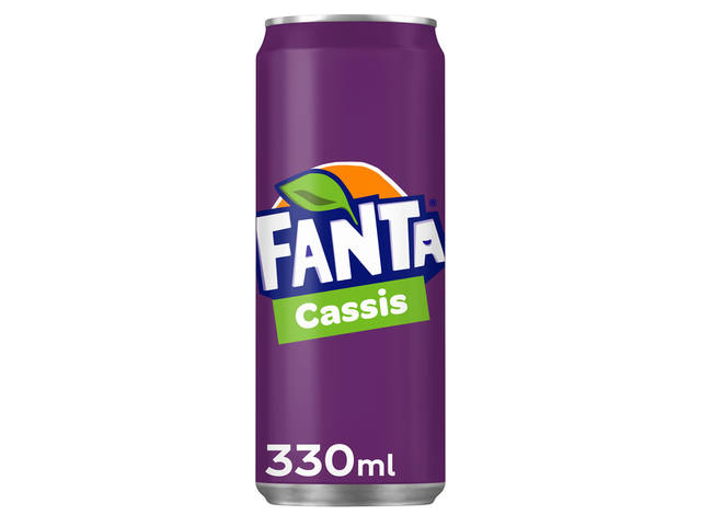 FRISDRANK FANTA CASSIS BLIKJE 0.33L 1