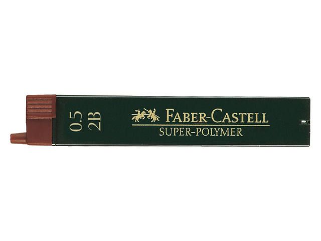 POTLOODSTIFT FABER CASTELL 0.5MM 2B 1