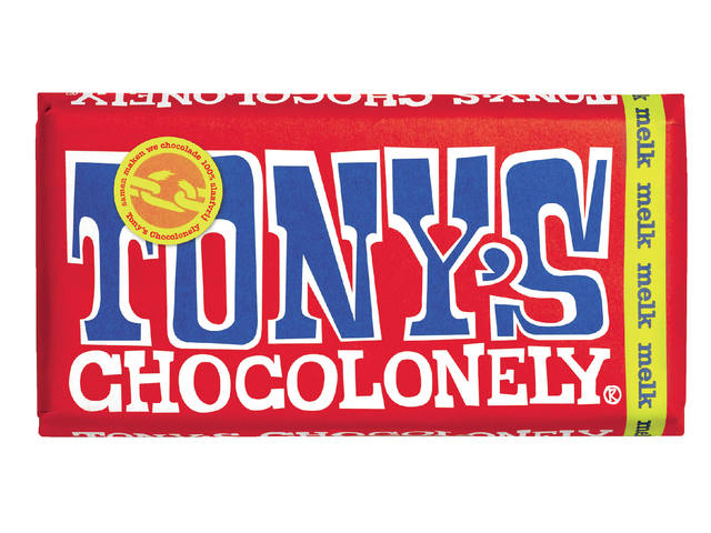 CHOCOLADE TONY CHOCOLONELY MELK REEP 180GR 1